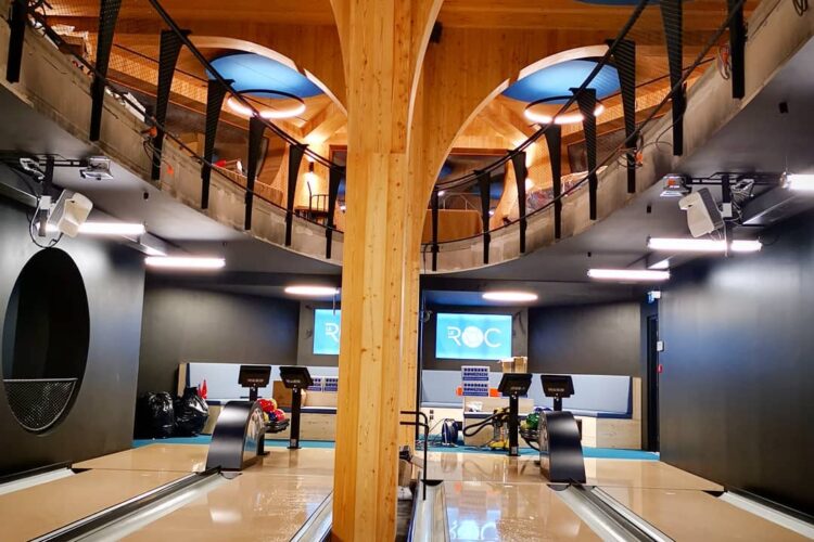 Imply® Bowling installed at a ski resort in France