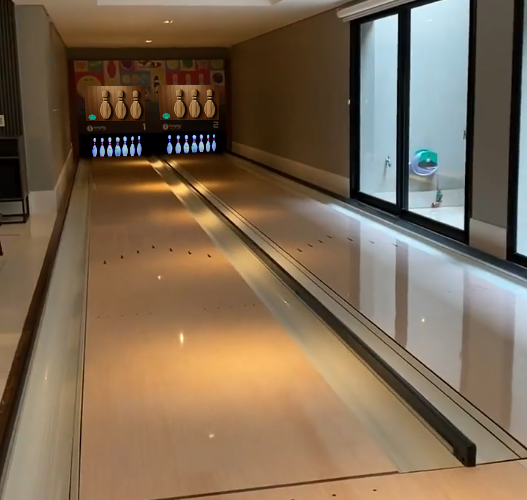 Mansion enhances ​​leisure area with Imply® Residential Bowling
